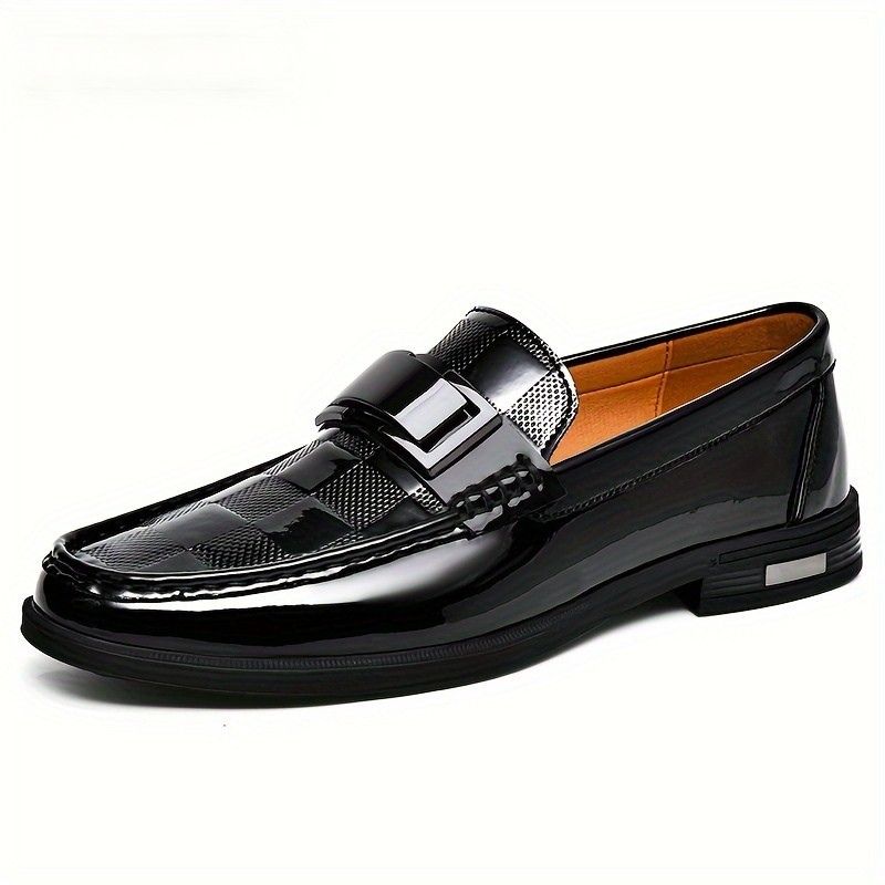 Men's Leather Loafers Elegant Slip-On