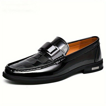 Men's Leather Loafers Elegant Slip-On