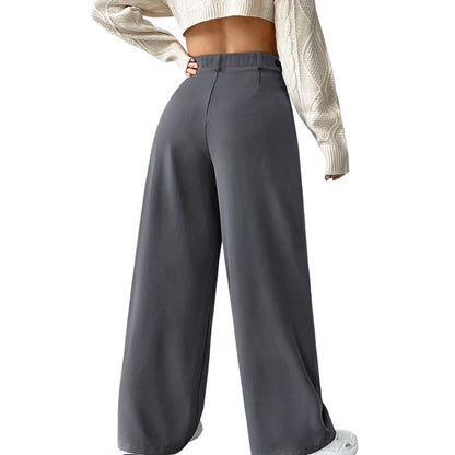 Women's High-Waist Wide-Leg Pants