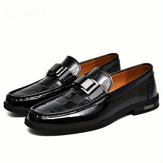 Men's Leather Loafers Elegant Slip-On