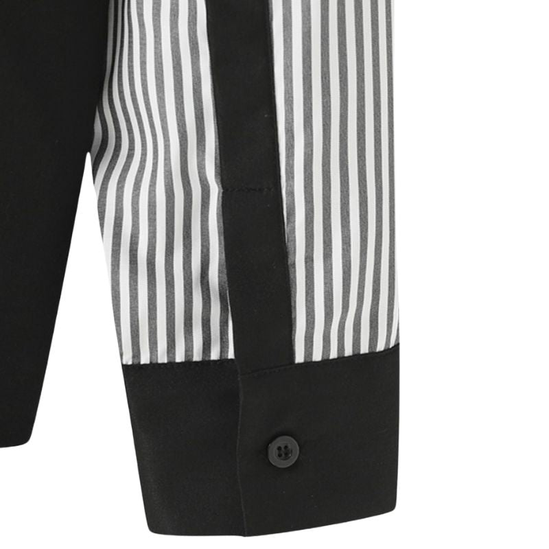 Men's Striped Long Sleeve Blouse