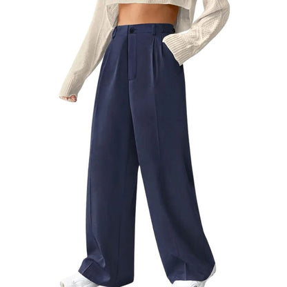 Women's High-Waist Wide-Leg Pants