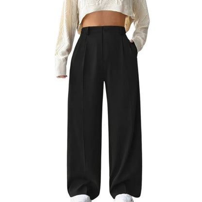 Women's High-Waist Wide-Leg Pants